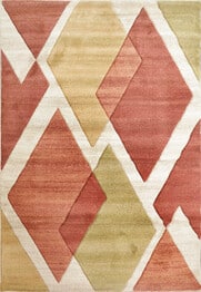 Dynamic Rugs STELLA 3284-371 Red and Gold and Ivory